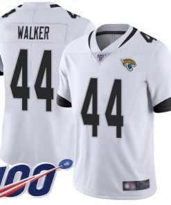 Nike Jaguars #44 Travon Walker White Stitched NFL 100th Season Vapor Limited Jersey
