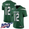 Nike Jets #12 Joe Namath Green Team Color Stitched NFL 100th Season Vapor Limited Jersey