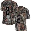 Nike Jets #2 Zach Wilson Camo Stitched NFL Limited Rush Realtree Jersey