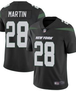 Nike Jets #28 Curtis Martin Black Alternate Stitched NFL Vapor Untouchable Limited Jersey