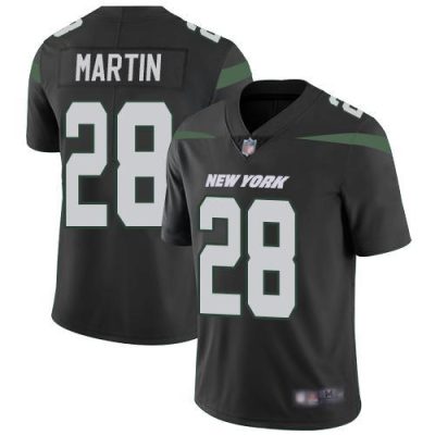 Nike Jets #28 Curtis Martin Black Alternate Stitched NFL Vapor Untouchable Limited Jersey
