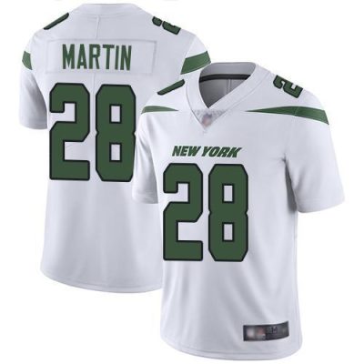 Nike Jets #28 Curtis Martin White Stitched NFL Vapor Untouchable Limited Jersey