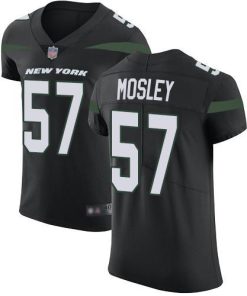 Nike Jets #57 C.J. Mosley Black Alternate Stitched NFL Vapor Untouchable Elite Jersey