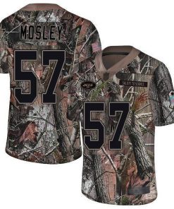 Nike Jets #57 C.J. Mosley Camo Stitched NFL Limited Rush Realtree Jersey