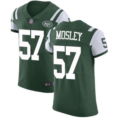 Nike Jets #57 C.J. Mosley Green Team Color Stitched NFL Vapor Untouchable Elite Jersey