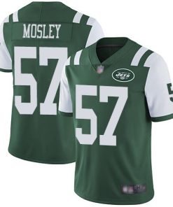 Nike Jets #57 C.J. Mosley Green Team Color Stitched NFL Vapor Untouchable Limited Jersey