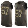 Nike Jets #57 C.J. Mosley Martin Green Stitched NFL Limited Salute To Service Tank Top Jersey