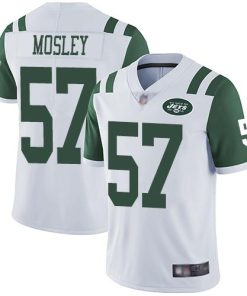 Nike Jets #57 C.J. Mosley White Stitched NFL Vapor Untouchable Limited Jersey
