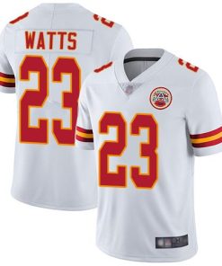 Nike Kansas City Chiefs #23 Armani Watts White Stitched NFL Vapor Untouchable Limited Jersey