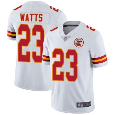 Nike Kansas City Chiefs #23 Armani Watts White Stitched NFL Vapor Untouchable Limited Jersey