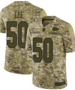 Nike Kansas City Chiefs #50 Darron Lee Camo Stitched NFL Limited 2018 Salute To Service Jersey