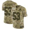 Nike Kansas City Chiefs #53 Anthony Hitchens Camo Super Bowl LV Bound Stitched NFL Limited 2018 Salute To Service Jersey
