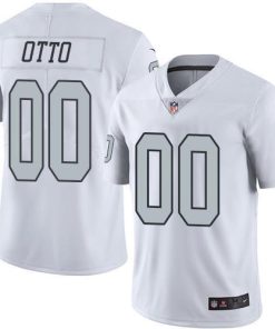 Nike Las Vegas Raiders #00 Jim Otto White Stitched NFL Limited Rush Jersey