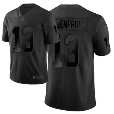 Nike Las Vegas Raiders #13 Hunter Renfrow Black Stitched NFL Limited City Edition Jersey