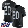 Nike Las Vegas Raiders #20 Damon Arnette Black Team Color Stitched NFL 100th Season Vapor Untouchable Limited Jersey