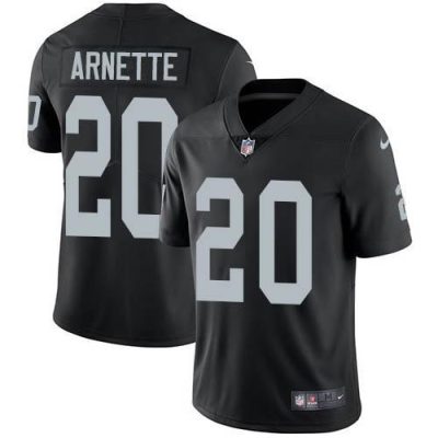 Nike Las Vegas Raiders #20 Damon Arnette Black Team Color Stitched NFL Vapor Untouchable Limited Jersey