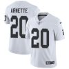 Nike Las Vegas Raiders #20 Damon Arnette White Stitched NFL Vapor Untouchable Limited Jersey