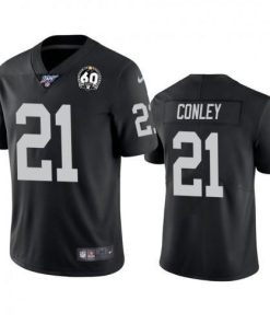 Nike Las Vegas Raiders #21 Gareon Conley Black 60th Anniversary Vapor Limited Stitched NFL 100th Season Jersey