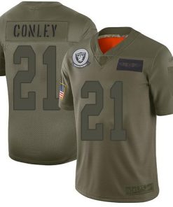 Nike Las Vegas Raiders #21 Gareon Conley Camo Stitched NFL Limited 2019 Salute To Service Jersey