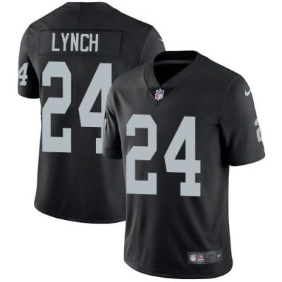 Nike Las Vegas Raiders #24 Marshawn Lynch Black Team Color Stitched NFL Vapor Untouchable Limited Jersey