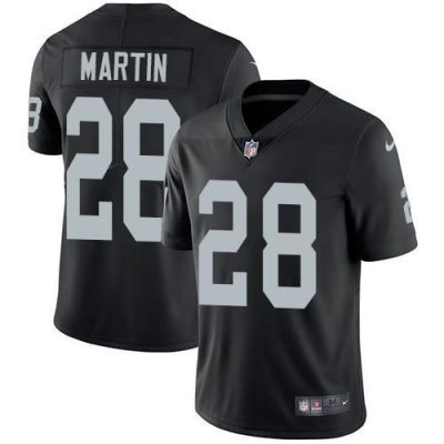 Nike Las Vegas Raiders #28 Doug Martin Black Team Color Stitched NFL Vapor Untouchable Limited Jersey