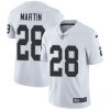 Nike Las Vegas Raiders #28 Doug Martin White Stitched NFL Vapor Untouchable Limited Jersey