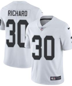 Nike Las Vegas Raiders #30 Jalen Richard White Stitched NFL Vapor Untouchable Limited Jersey