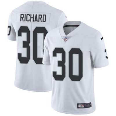Nike Las Vegas Raiders #30 Jalen Richard White Stitched NFL Vapor Untouchable Limited Jersey