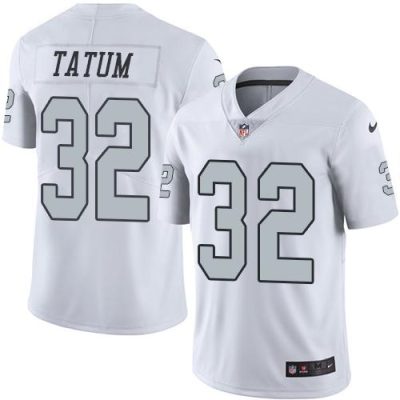 Nike Las Vegas Raiders #32 Jack Tatum White Stitched NFL Limited Rush Jersey