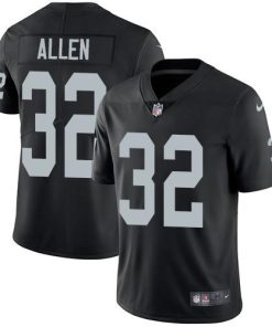 Nike Las Vegas Raiders #32 Marcus Allen Black Team Color Stitched NFL Vapor Untouchable Limited Jersey