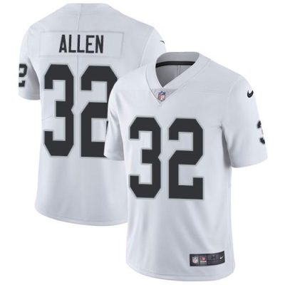 Nike Las Vegas Raiders #32 Marcus Allen White Stitched NFL Vapor Untouchable Limited Jersey