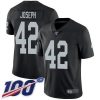 Nike Las Vegas Raiders #42 Karl Joseph Black Team Color Stitched NFL 100th Season Vapor Limited Jersey