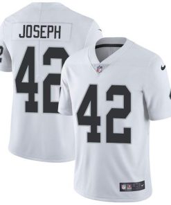 Nike Las Vegas Raiders #42 Karl Joseph White Stitched NFL Vapor Untouchable Limited Jersey