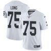 Nike Las Vegas Raiders #75 Howie Long White Stitched NFL Vapor Untouchable Limited Jersey