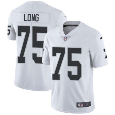 Nike Las Vegas Raiders #75 Howie Long White Stitched NFL Vapor Untouchable Limited Jersey