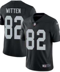 Nike Las Vegas Raiders #82 Jason Witten Black Team Color Stitched NFL Vapor Untouchable Limited Jersey