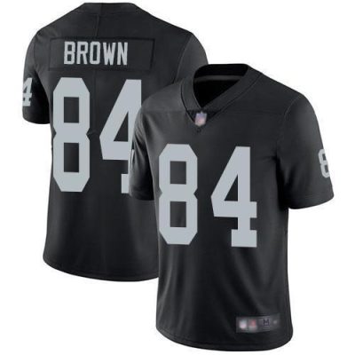 Nike Las Vegas Raiders #84 Antonio Brown Black Team Color Stitched NFL Vapor Untouchable Limited Jersey