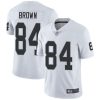 Nike Las Vegas Raiders #84 Antonio Brown White Stitched NFL Vapor Untouchable Limited Jersey