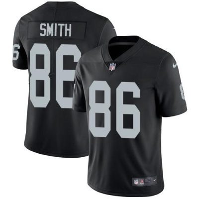 Nike Las Vegas Raiders #86 Lee Smith Black Team Color Stitched NFL Vapor Untouchable Limited Jersey