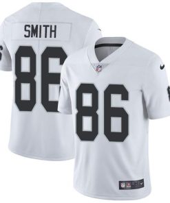 Nike Las Vegas Raiders #86 Lee Smith White Stitched NFL Vapor Untouchable Limited Jersey