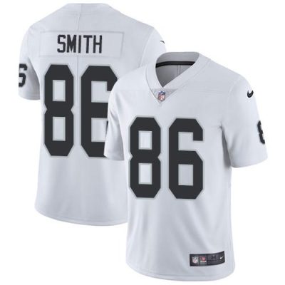 Nike Las Vegas Raiders #86 Lee Smith White Stitched NFL Vapor Untouchable Limited Jersey