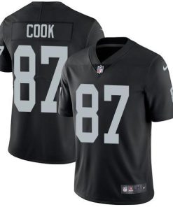 Nike Las Vegas Raiders #87 Jared Cook Black Team Color Stitched NFL Vapor Untouchable Limited Jersey