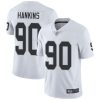 Nike Las Vegas Raiders #90 Johnathan Hankins White Stitched NFL Vapor Untouchable Limited Jersey
