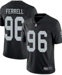 Nike Las Vegas Raiders #96 Clelin Ferrell Black Team Color Stitched NFL Vapor Untouchable Limited Jersey