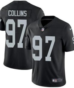 Nike Las Vegas Raiders #97 Maliek Collins Black Team Color Stitched NFL Vapor Untouchable Limited Jersey