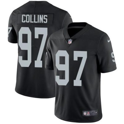 Nike Las Vegas Raiders #97 Maliek Collins Black Team Color Stitched NFL Vapor Untouchable Limited Jersey