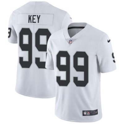 Nike Las Vegas Raiders #99 Arden Key White Stitched NFL Vapor Untouchable Limited Jersey