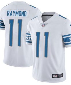 Nike Lions #11 Kalif Raymond White Stitched NFL Vapor Untouchable Limited Jersey