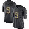 Nike Lions #9 Jameson Williams Black Stitched NFL Limited Rush Jersey
