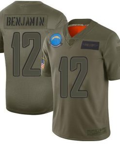 Nike Los Angeles Chargers #12 Travis Benjamin Camo Stitched NFL Limited 2019 Salute To Service Jersey